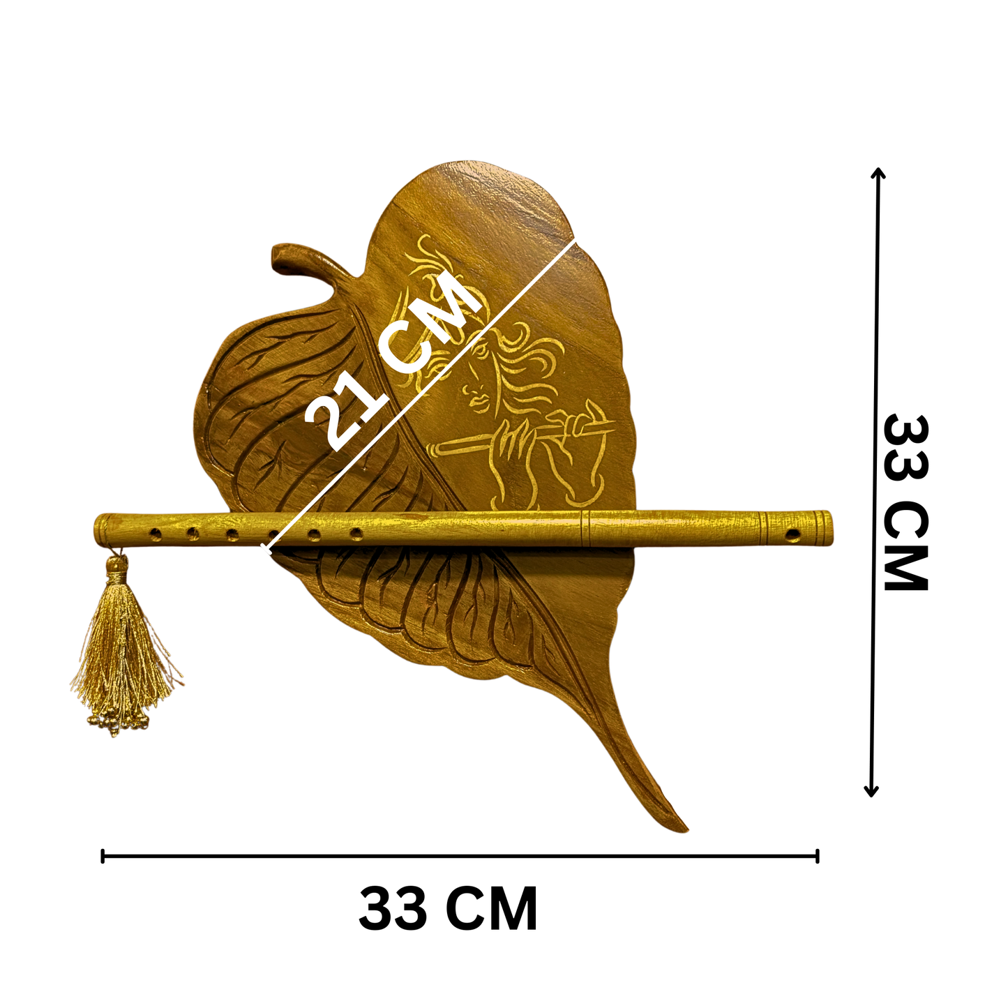 Lord Shree Krishna Wooden Wall Decor