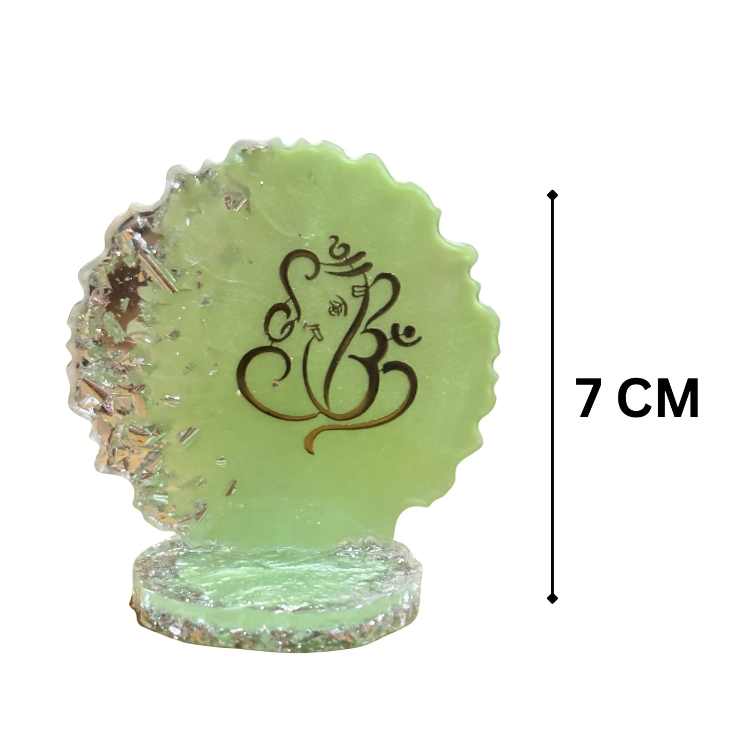 Ganapati Car Dashboard Showpiece