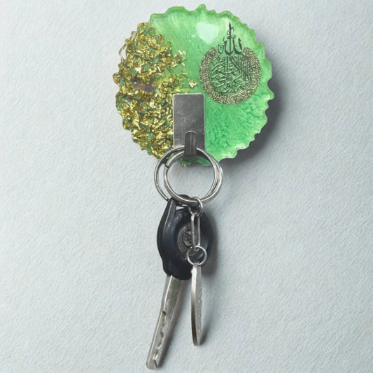 Islamic calligraphy Resin Art Key Holder
