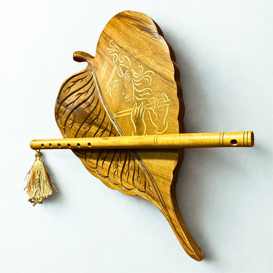 Lord Shree Krishna Wooden Wall Decor