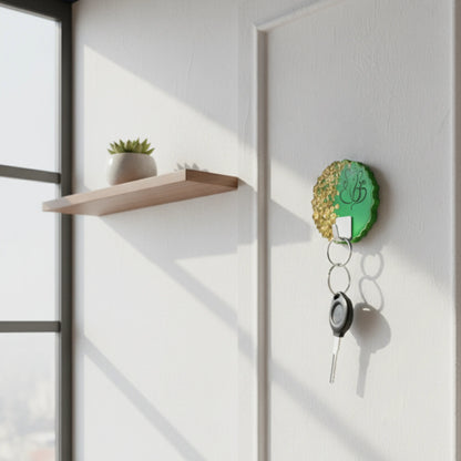 Ganapati key Holder Green