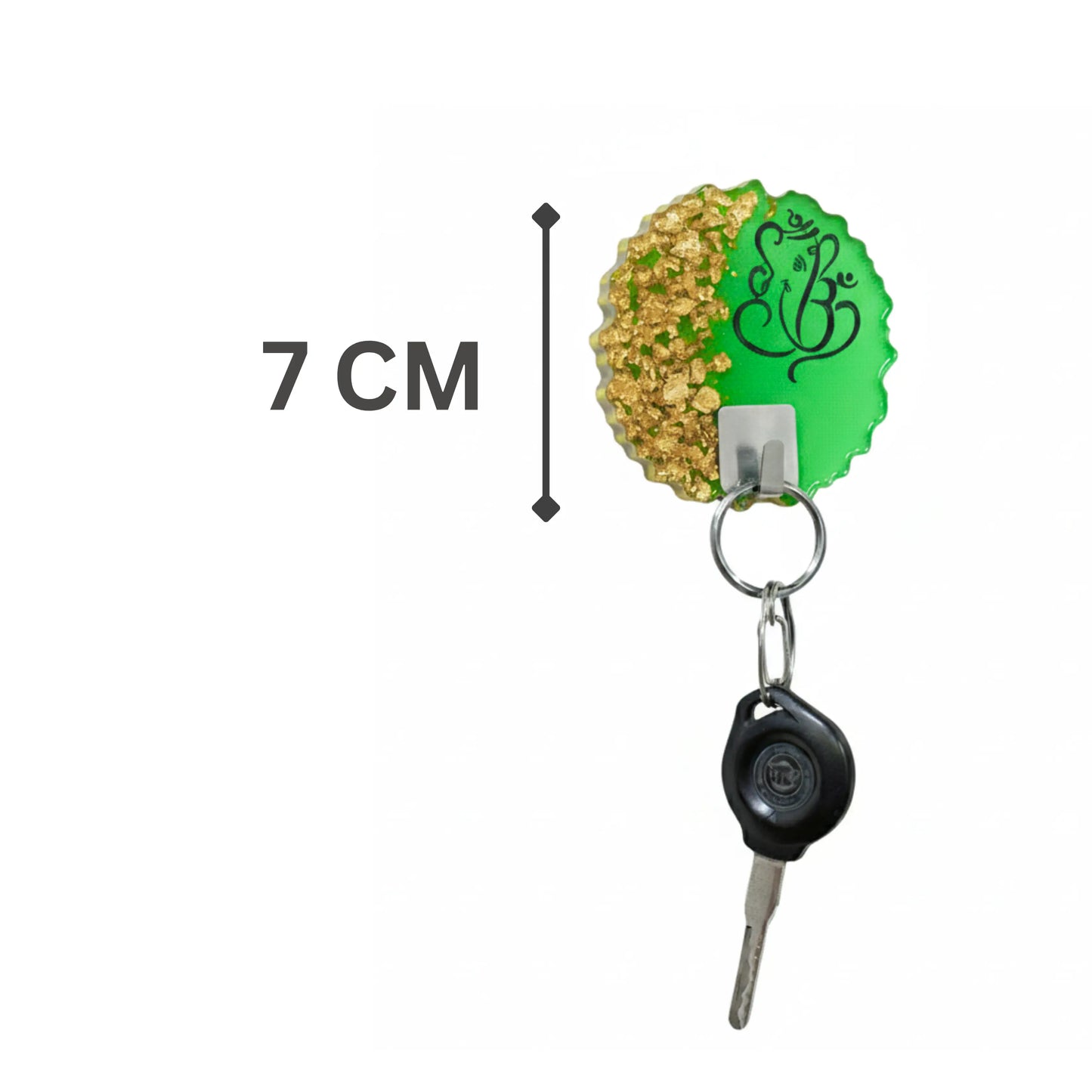 Ganapati key Holder Green