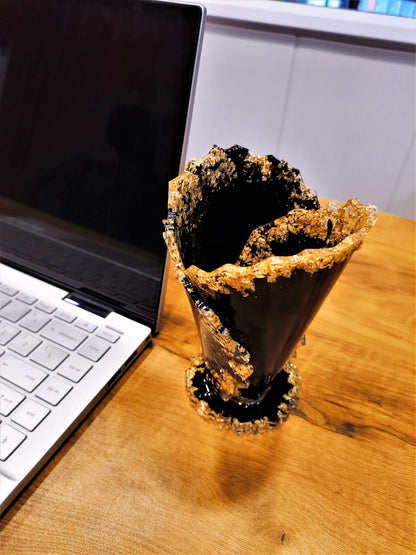 Premium Classic Black Resin Tissue Paper Holder - NANDAK DECORS