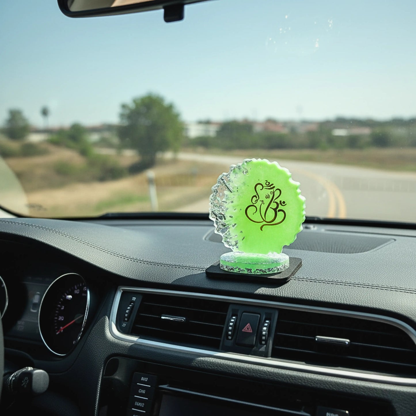 Ganapati Car Dashboard Showpiece