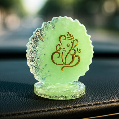 Ganapati Car Dashboard Showpiece