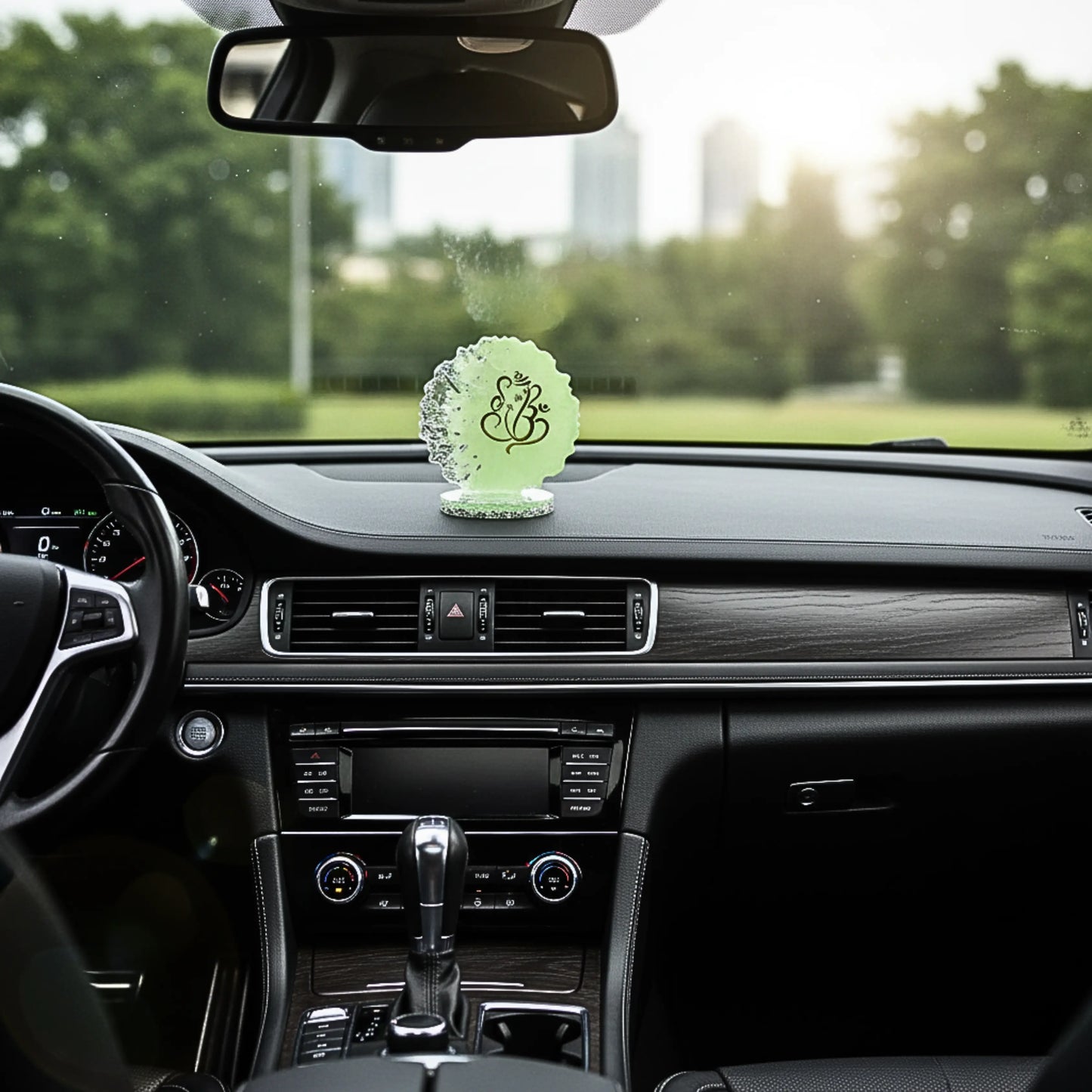 Ganapati Car Dashboard Showpiece