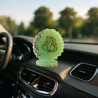 Ganapati Car Dashboard Showpiece